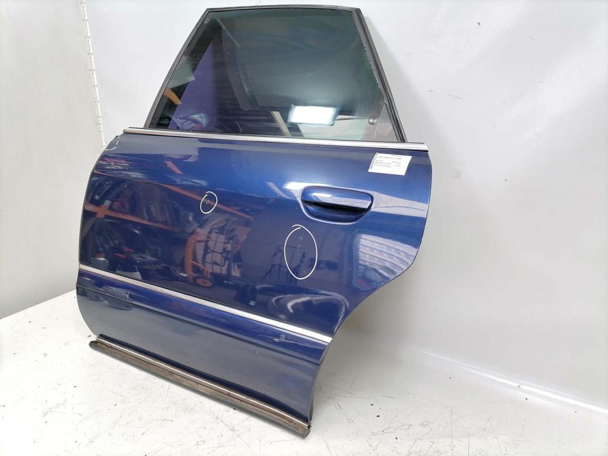 Audi A8 D2 original Tür hinten links LZ5K Santorinblau Stufenheck BJ99